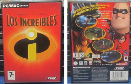 JUEGO PC LOS INCREIBLES